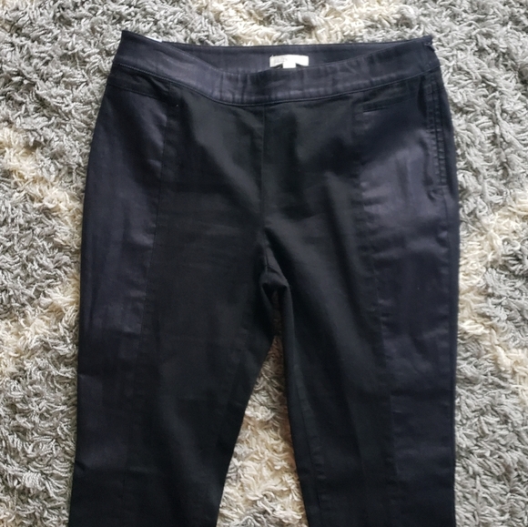 Eileen Fisher Two Tone Leggings - Picture 3 of 6